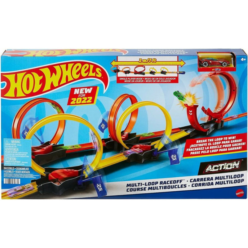 Mattel Hot Wheels: Action - Multi-Loop Raceoff Track Set (HDR83)