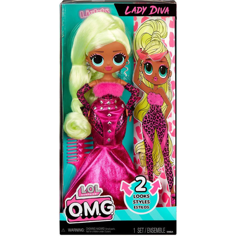 MGA L.O.L. Surprise!: O.M.G. - Lady Diva Doll (591597EUC)