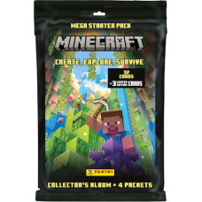 Panini Minecraft Mega Starter Pack Collectors Album