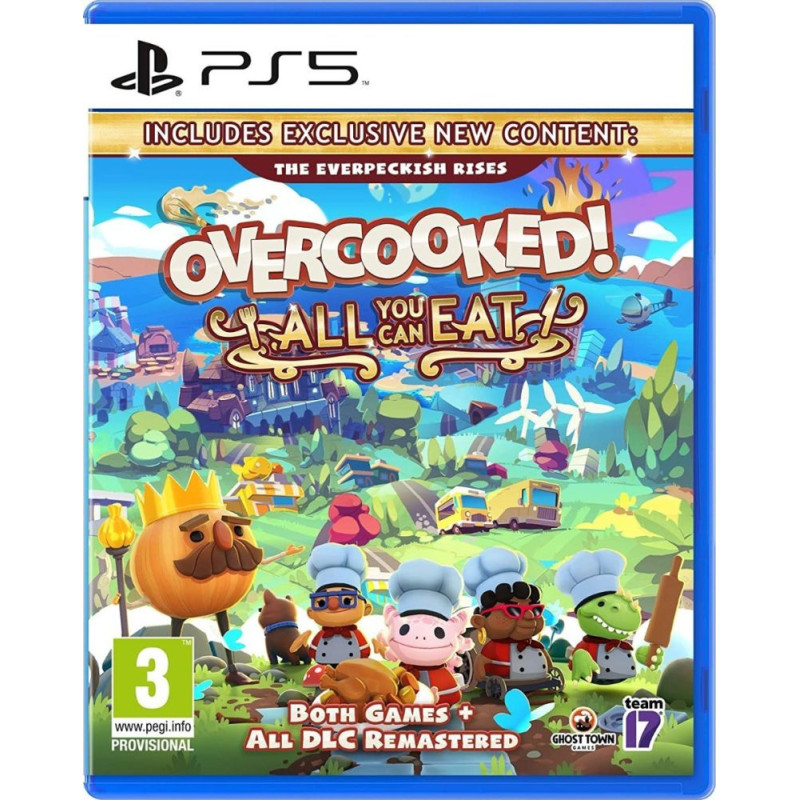 Sold Out PS5 Overcooked: All You Can Eat (Includes The Perkish Rises)