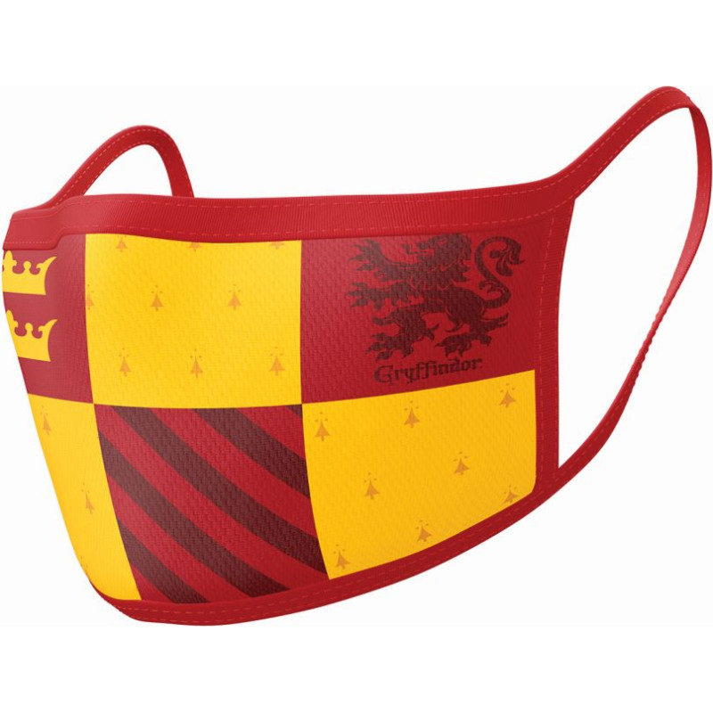 Pyramid International Pyramid Harry Potter - Wizarding World (Gryffindor) Mask - 2Pack Face Covers (GP85567)