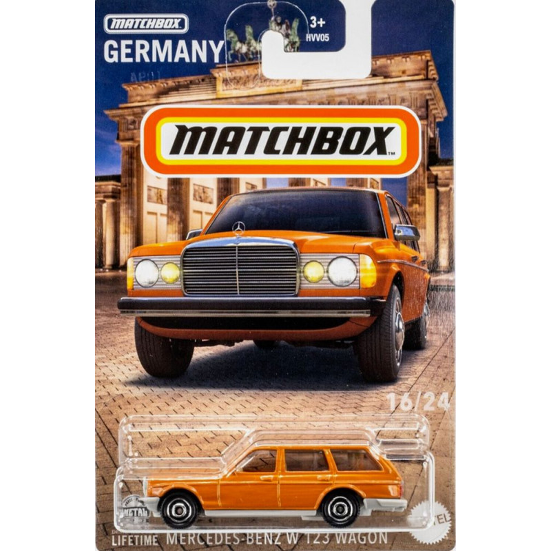 Mattel Matchbox®: Germany - Mercedes Benz W 123 Wagon Vehicle (HVV36)