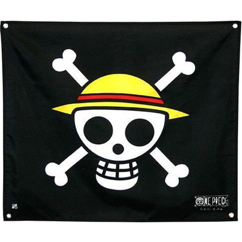 Abysse One Piece - Skull - Luffy Flag (60 x 50cm) (ABYDCT001)