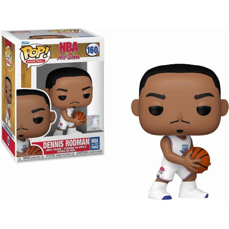 Funko Pop! Basketball: NBA All Stars - Dennis Rodman (1992) #160 Vinyl Figure