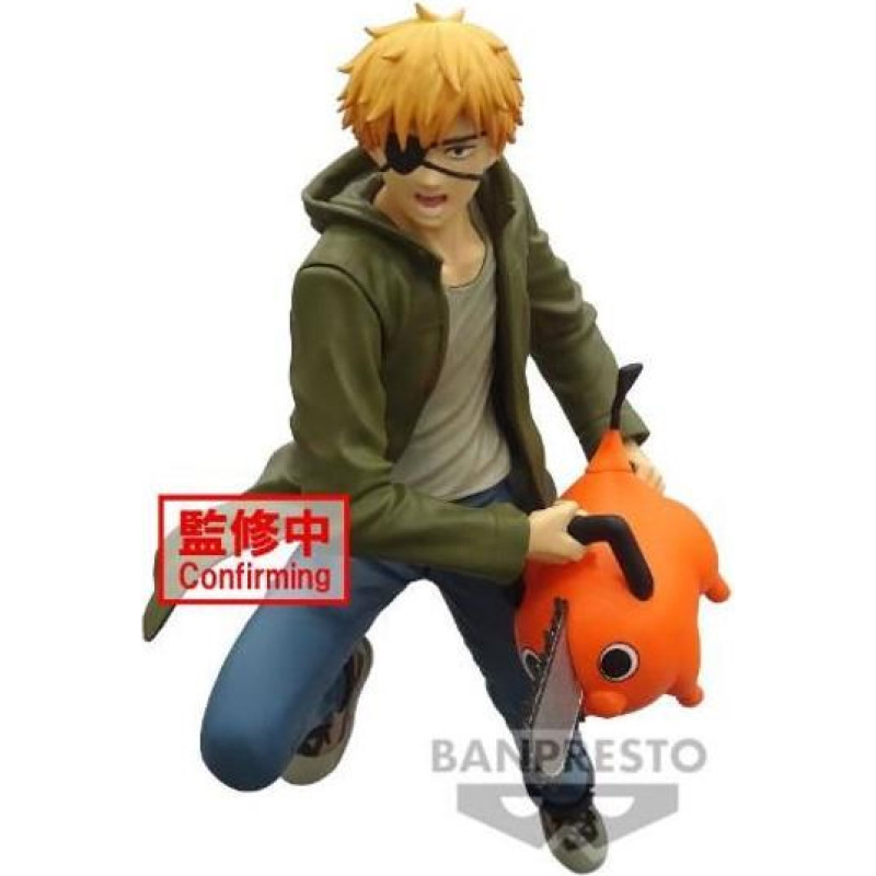 Banpresto Vibration Stars: Chainsaw Man - Denji  Pochita Statue (14cm) (89276)