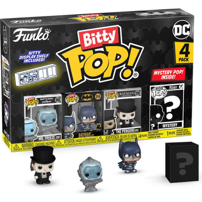 Funko Bitty Pop! 4-Pack DC: Batman 85th - Mr. Freeze Vinyl Figures