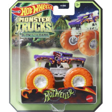 Mattel Hot Wheels Monster Trucks: Glow in The Dark - Hotweiler (HWC92)