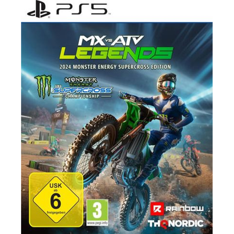 Thq Nordic PS5 MX vs ATV Legends - 2024 Monster Energy Supercross Playstation 5 video spēle