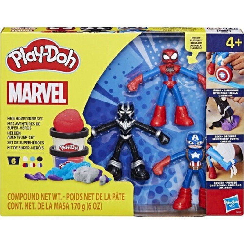 Hasbro Play-Doh: Marvel - Hero Adventure Set (G0333)