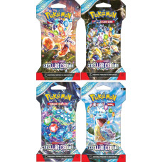 Pokemon TCG Scarlet & Violet 7 Stellar Crown Sleeved Booster Pack