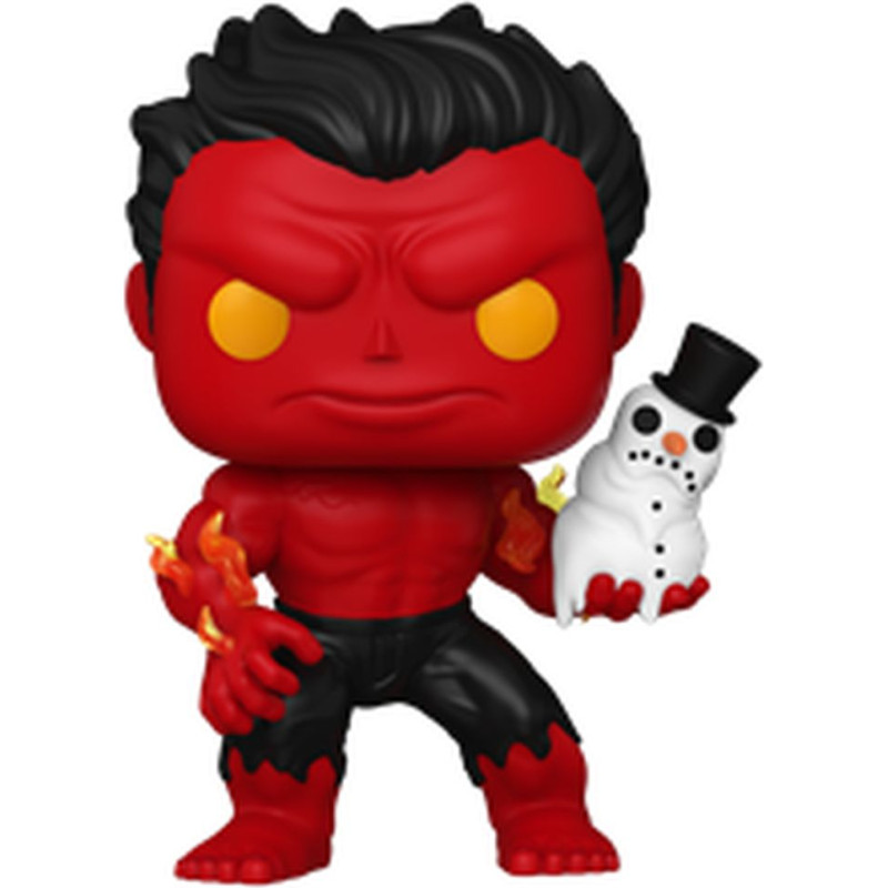 Funko Pop! Marvel: Holiday – Red Hulk #1439 Bobble-Head Vinyl Figure