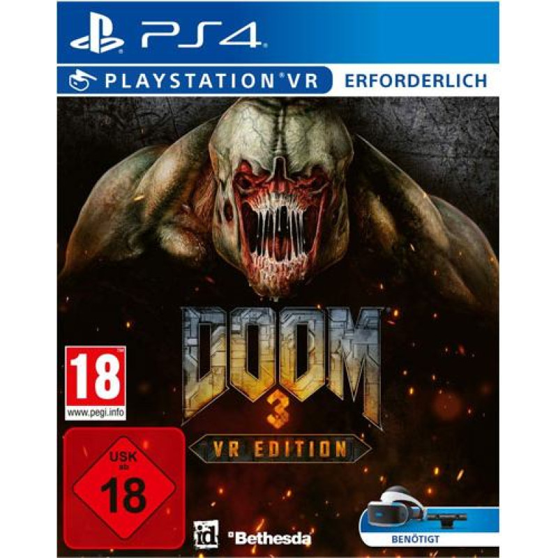 PS4 DOOM 3 VR Edition Playstation 4 video spēle