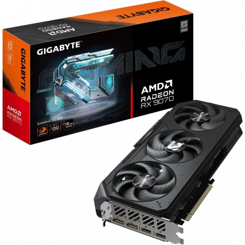 Gigabyte Karta graficzna gigabyte radeon rx 9070 gaming oc 16gb