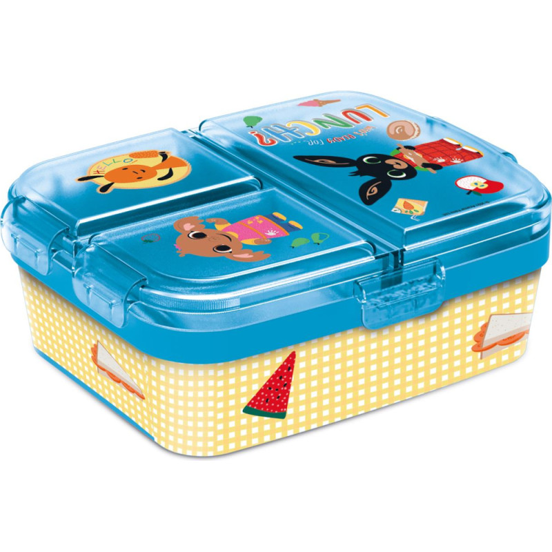 Stor : Bing Xl - Multi Compartment Rectangular Sandwich Box (10579)