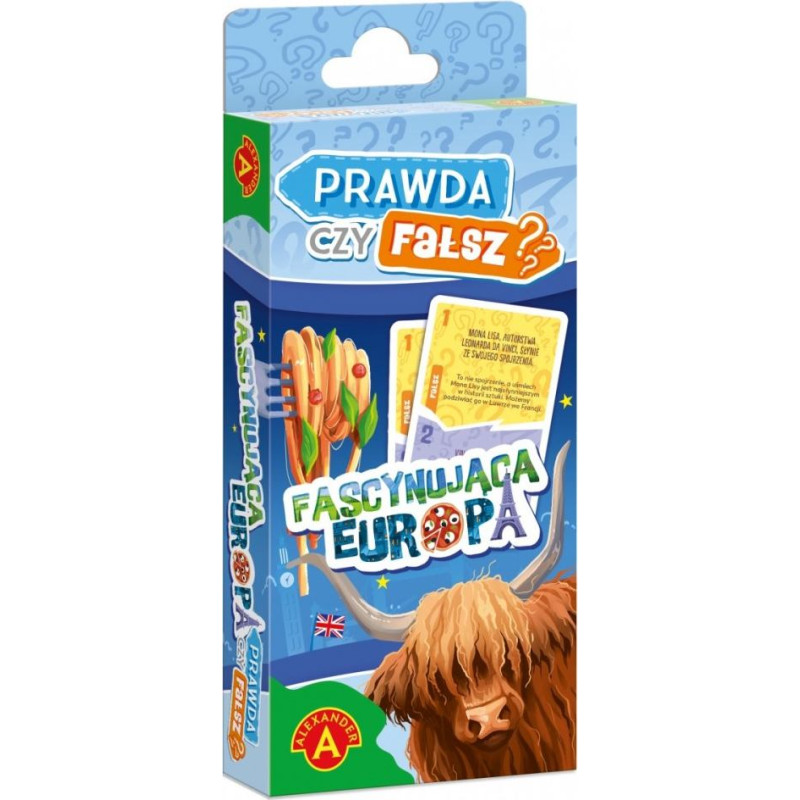 Alexander Gra quiz-prawda czy fałsz? fascynująca europa