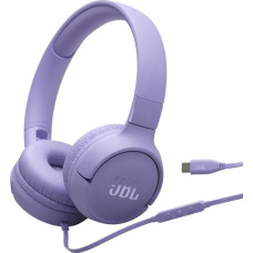 JBL Słuchawki nauszne jbl tune520c usb-c purple