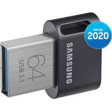 Samsung Pendrive fit plus usb3.1  64 gb gray muf-64ab/apc