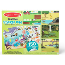 Spin Master Melissa & Doug Arts and Crafts: Habitats - Reusable Sticker Pads (20155935)