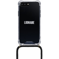 Lookabe Necklace iPhone 7/8+ gold black loo002