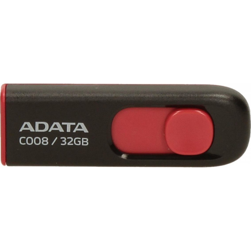 Adata Pendrive  dashdrive classic c008 32gb usb2.0 czarno-czerwone