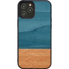 Man&Wood case for iPhone 12 Pro Max denim black