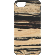 Man&Wood case for iPhone 7/8 white ebony black