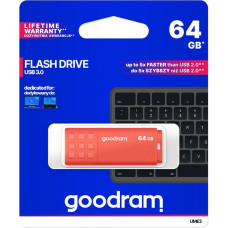 Goodram Pendrive ume3 64gb usb 3.0 pomarańczowy
