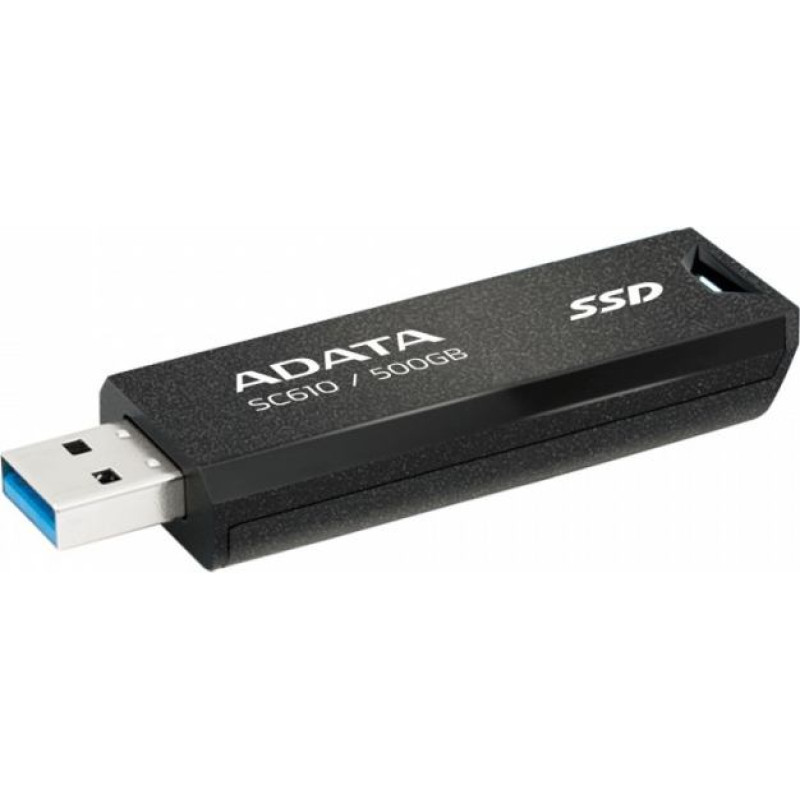 Adata Dysk ssd zewnętrzny sc610 500gb usb3.2a gen2 czarny