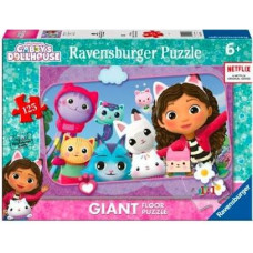 Ravensburger Polska Puzzle 125 elementów gigant koci domek gabi