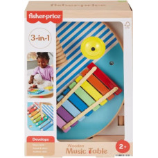 Fisher Price Muzyczny stoliczek drewniany