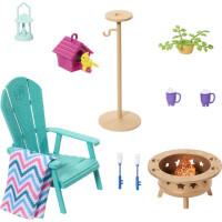 Mattel Barbie: Furniture and Accessory Pack - Backyard Patio (HJV33)