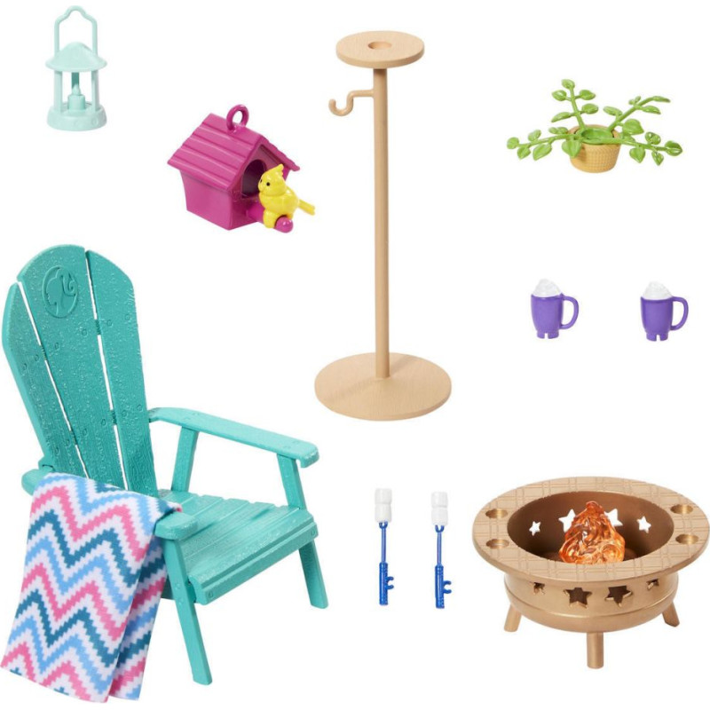 Mattel Barbie: Furniture and Accessory Pack - Backyard Patio (HJV33)