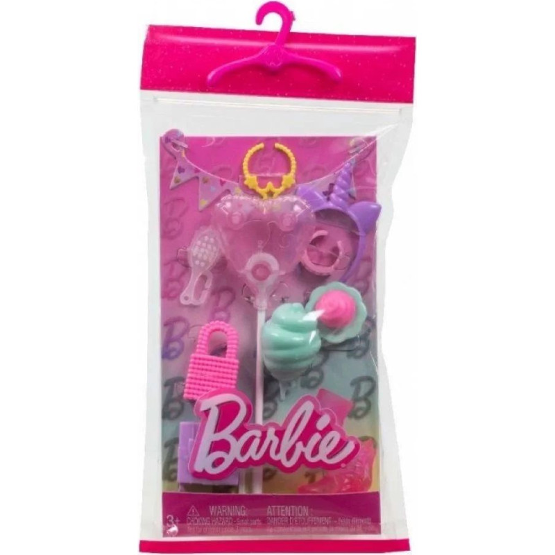 Mattel Barbie: Pink Heart Balloon Accessories (HWV73)