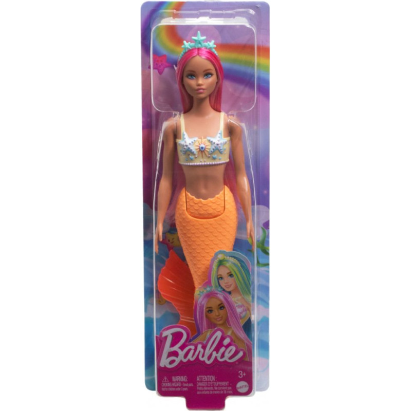 Mattel Barbie® Dreamtopia - Mermaid Pink Doll (HRR05)