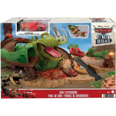 Mattel Disney: Cars On The Road - Dino Playground with Cave Lightning McQueen (HMD74)