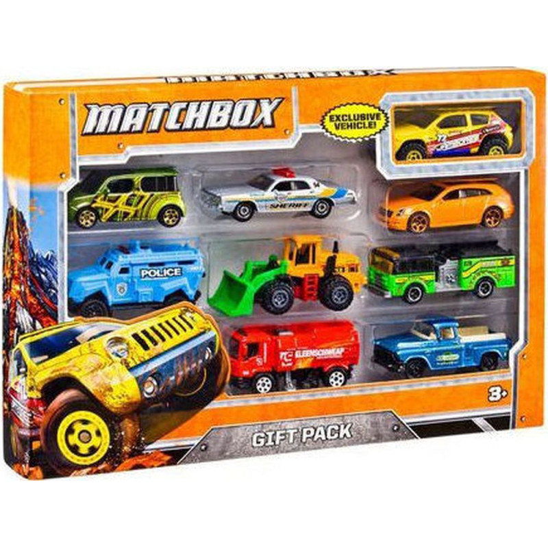 Mattel Matchbox Meta Cars - Set of 9 (Random)