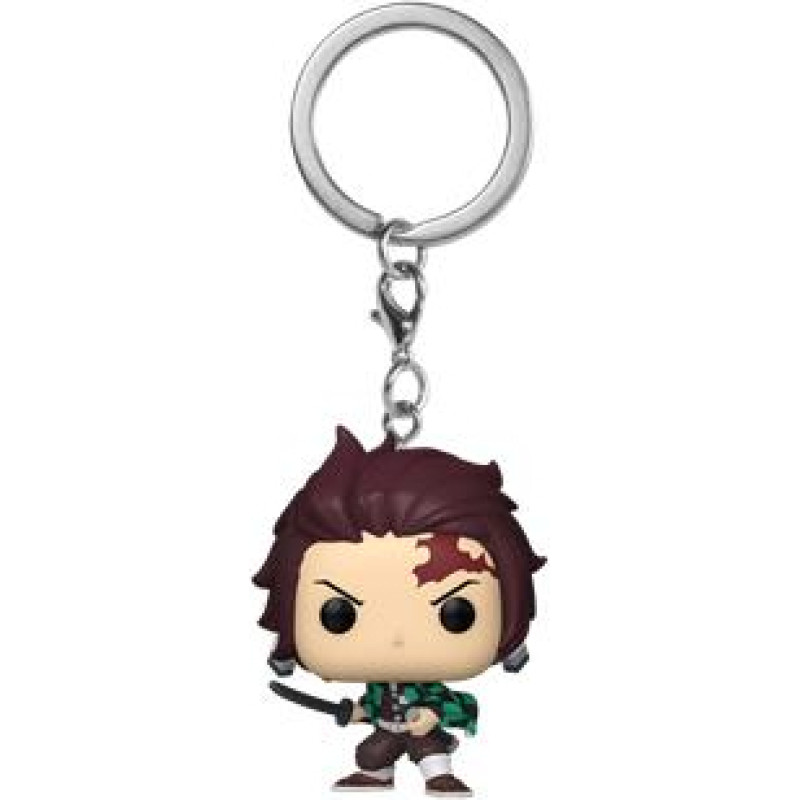 Funko Pocket Pop!: Demon Slayer: Kimetsu no Yaiba - Tanjiro Kamado Vinyl Figure Keychain