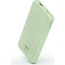 Hama 00201660 Fabric 10 Power Pack 10000mAh Smoke Green