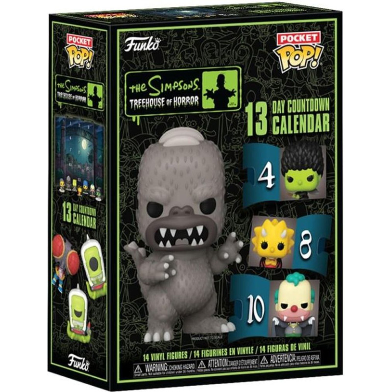 Funko Pocket Pop! Advent Calendar Simpsons - 13 Days Countdown Vinyl Collection