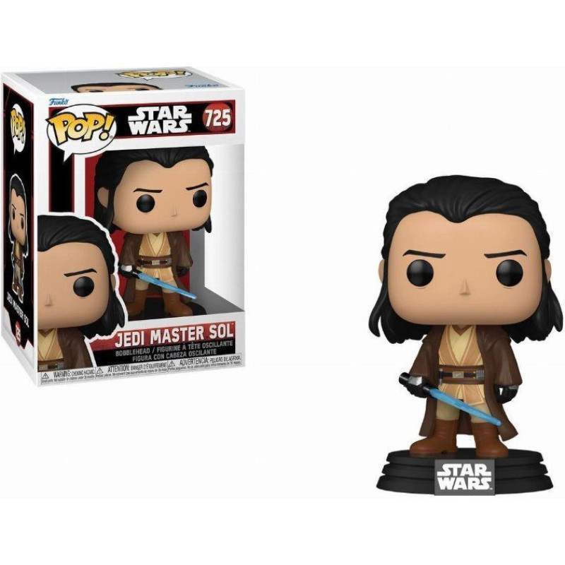 Funko Pop! Disney Star Wars: The Acolyte - Jedi Master Sol #725 Bobble-Head Vinyl Figure