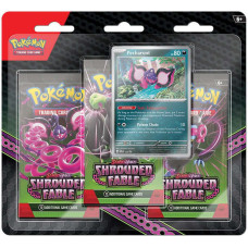 The Pokémon Company International Pokemon TCG: Scarlet  Violet - Shrouded Fable 3 Pack Blister (POK859991)