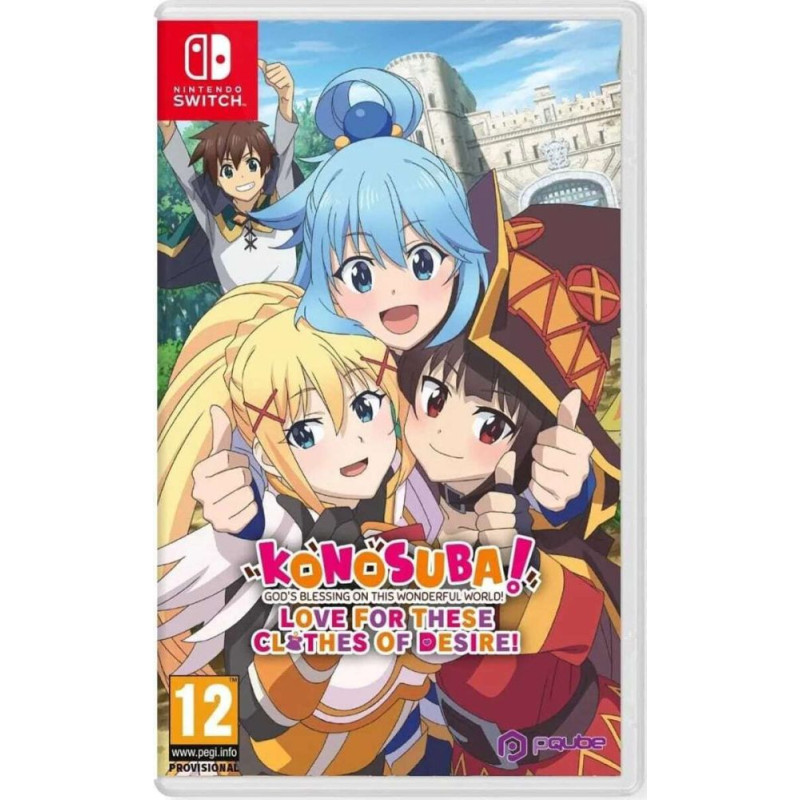 Pqube Ltd. (Gb) NSW Konosuba: Gods Blessing on this Wonderful World! Love for These Clothes of Desire!