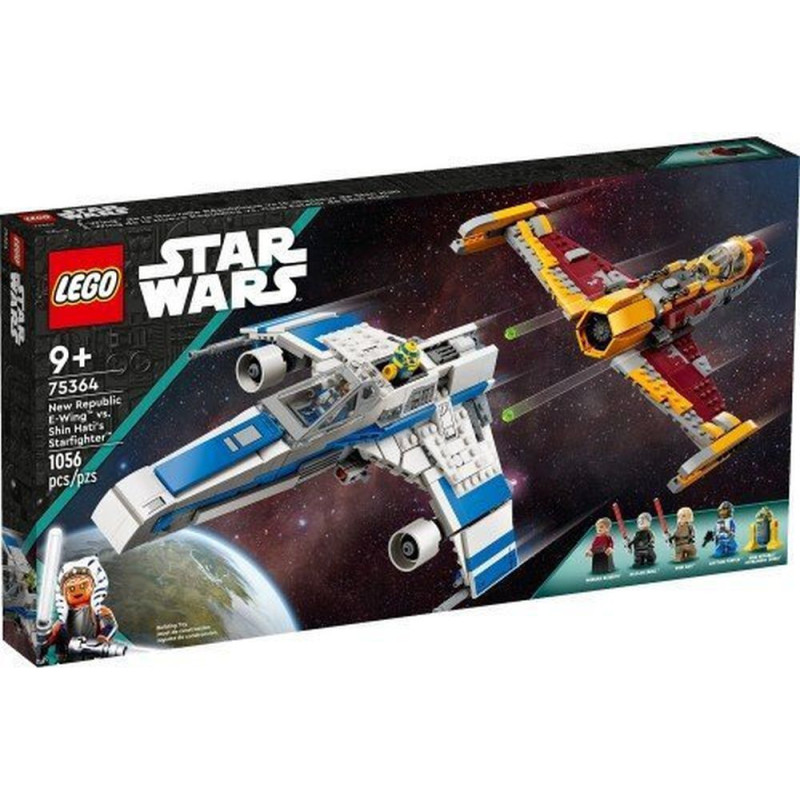 Lego ® Disney Star Wars™: New Republic E-Wing™ vs. Shin Hati’s Starfighter™ (75364)