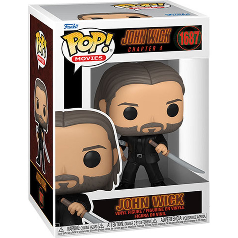 Funko Pop! Movies: John Wick 4 - John Wick #1687 Vinyl Figure