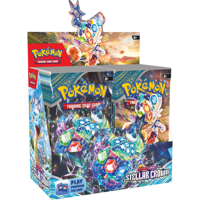 Pokemon TCG Scarlet & Violet 7 Stellar Crown Booster Box (36 packs)