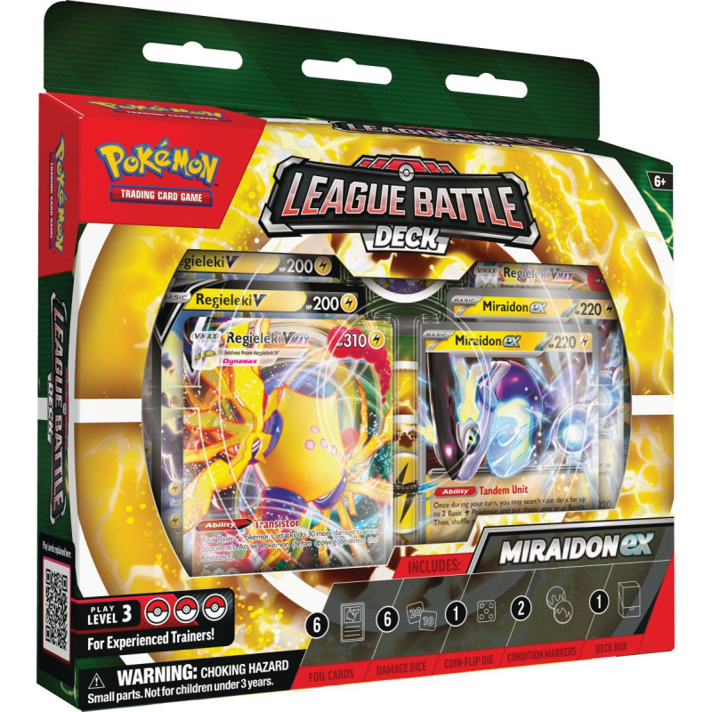 Pokemon TCG League Battle Deck Miraidon ex & Regieleki VMAX