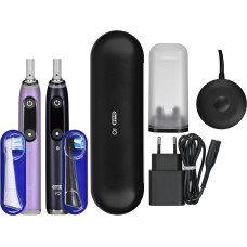 Braun oral-b szczoteczka elektryczna io 9n zestaw duo black onyx & rose quartz