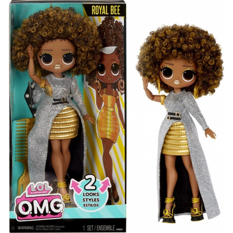 MGA L.O.L. Surprise!: O.M.G. - Royal Bee Doll (591603EUC)