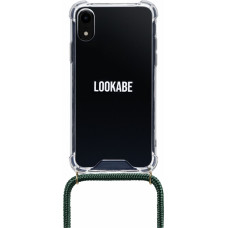 Lookabe Necklace iPhone Xr gold green loo014