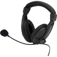 Esperanza Słuchawki stereo z mikrofonem i regulacją głośności eh103
